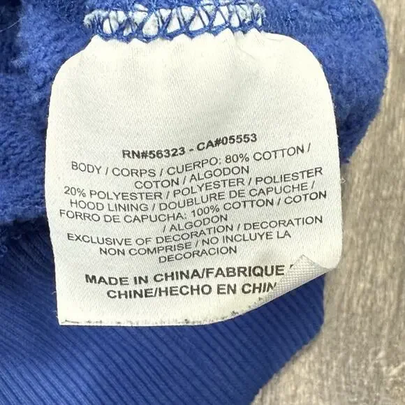 Nike Pitt Panthers Hoodie Sweatshirt Mens XL Blue Fleece Pullover Center Swoosh - Picture 5 of 10